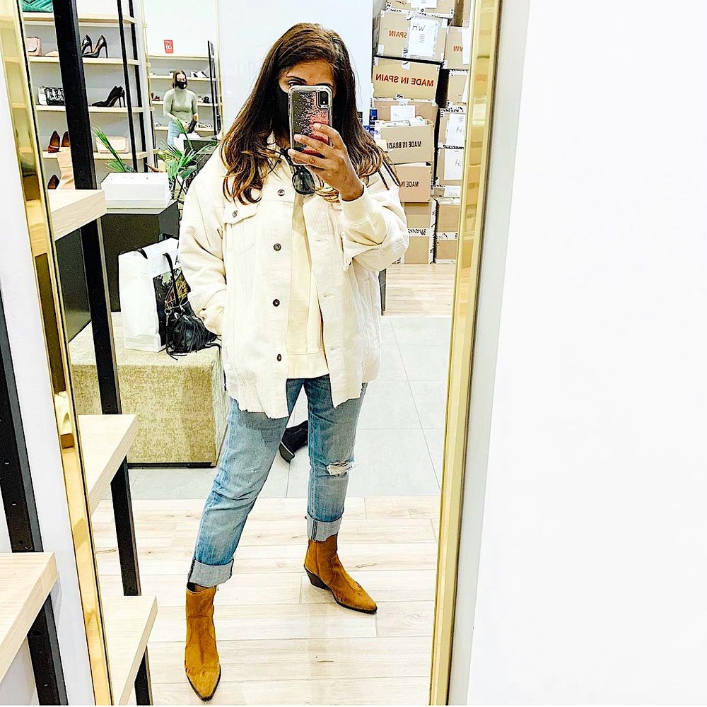 ZARA Corduroy Shacket